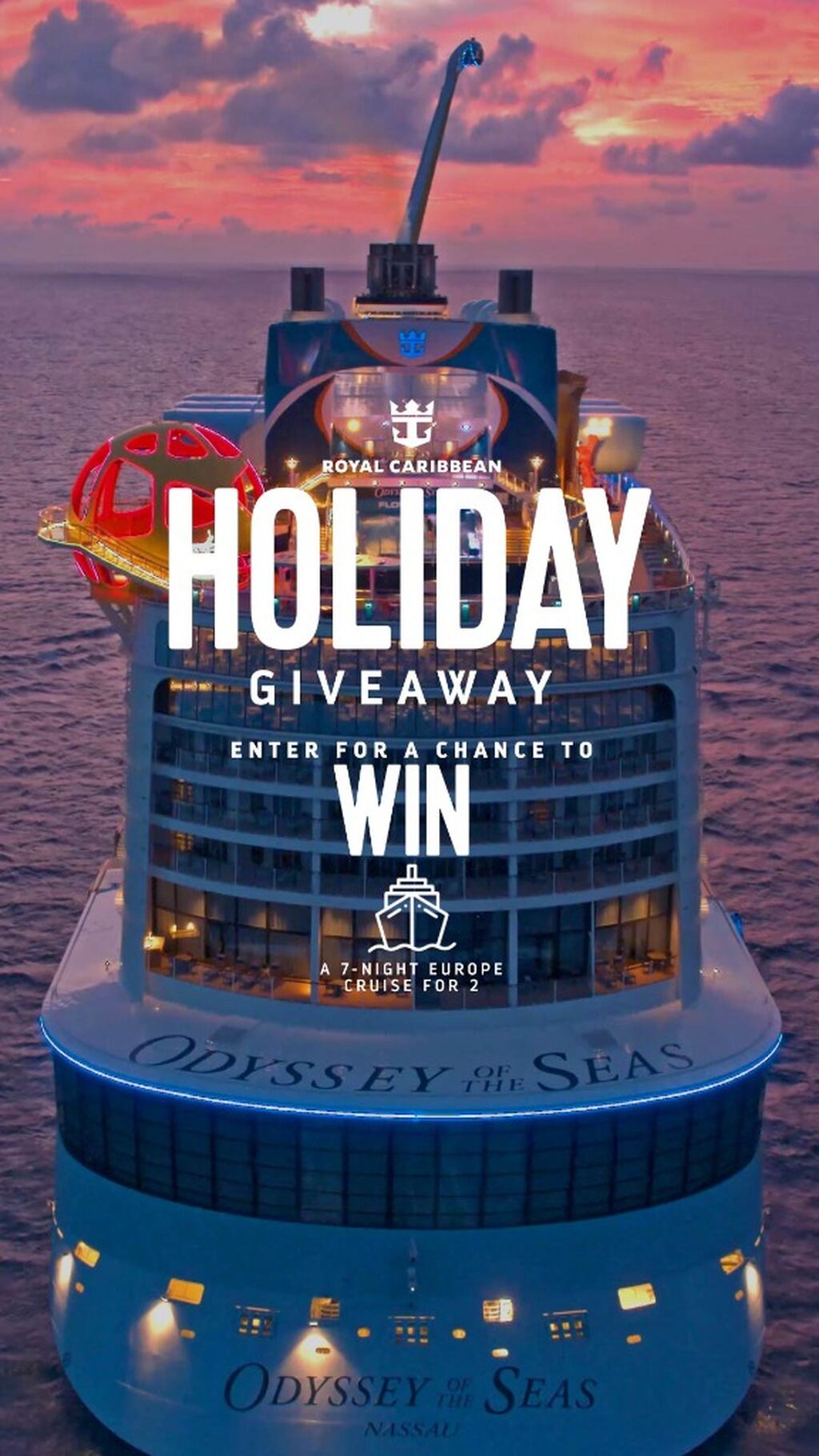 HOLIDAY CRUISE GIVEAWAY