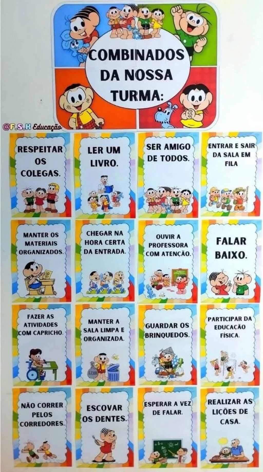 Combinados da Turma da M&ocirc;nica 