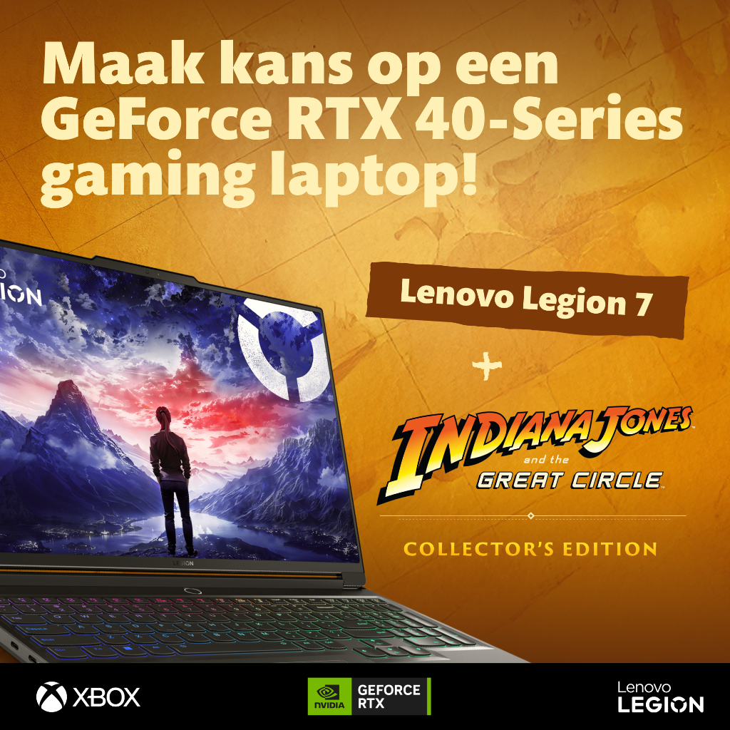 Lenovo Legion x Indiana Jones