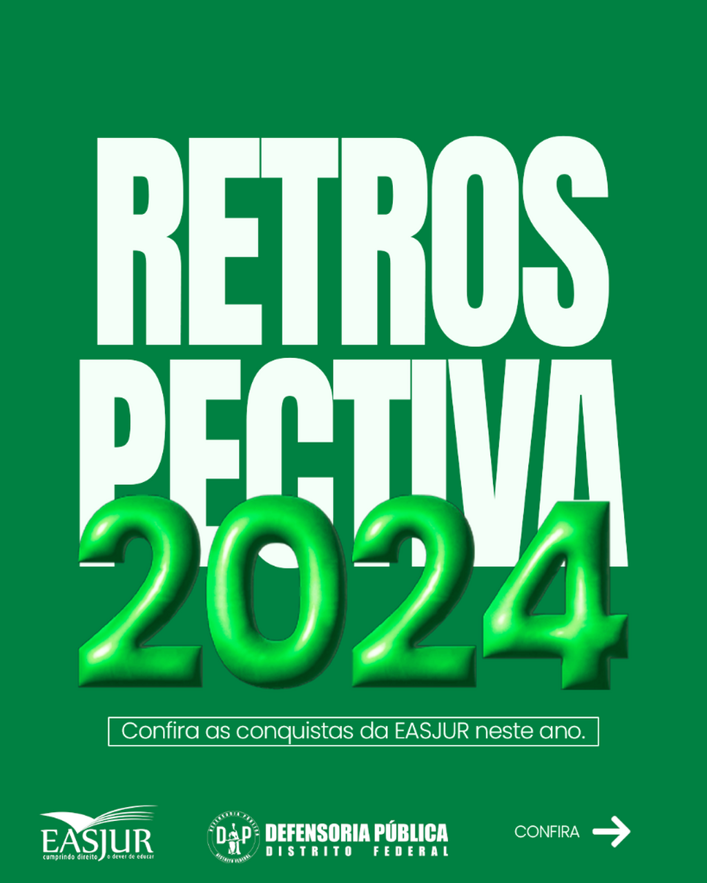 Retrospectiva 2024 - Relat&oacute;rio de Atividades 2024