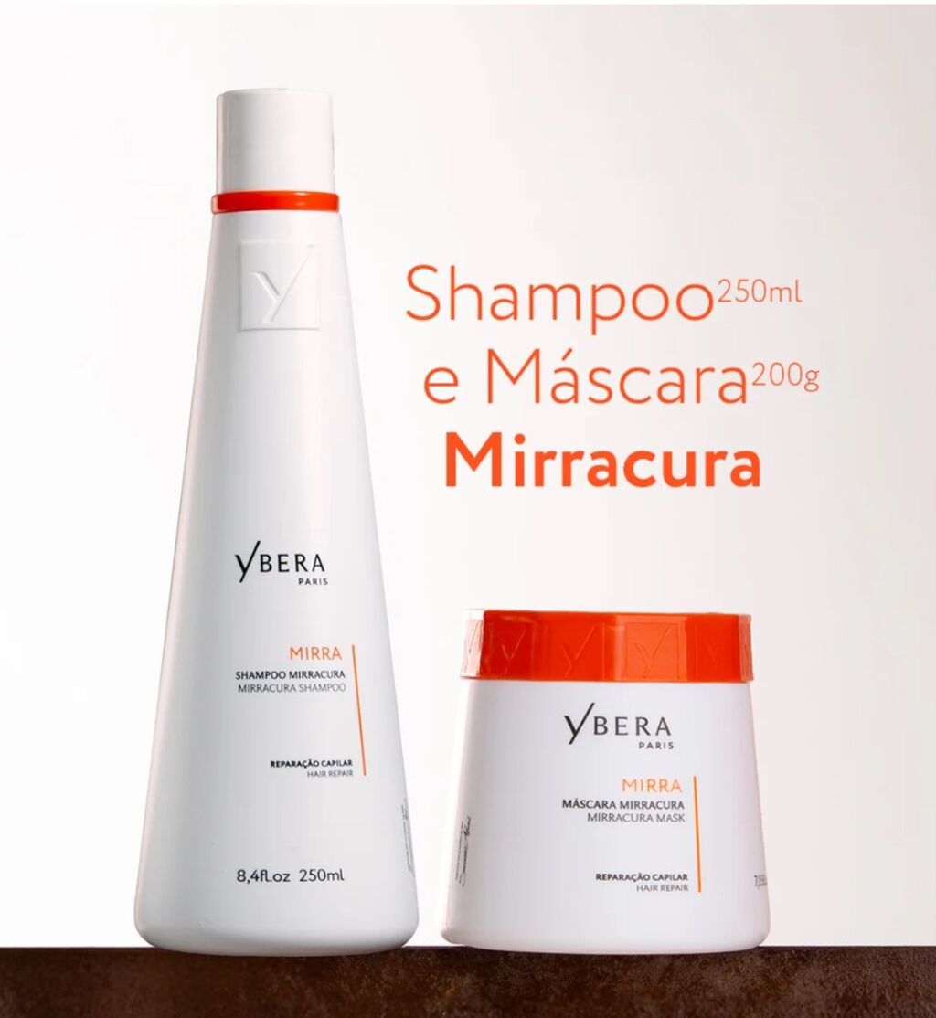 Shampoo e M&aacute;scara Mirracura