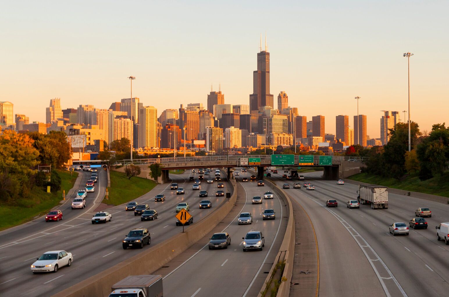 Pump the brakes: IDOT delays reopening of Kennedy express lanes