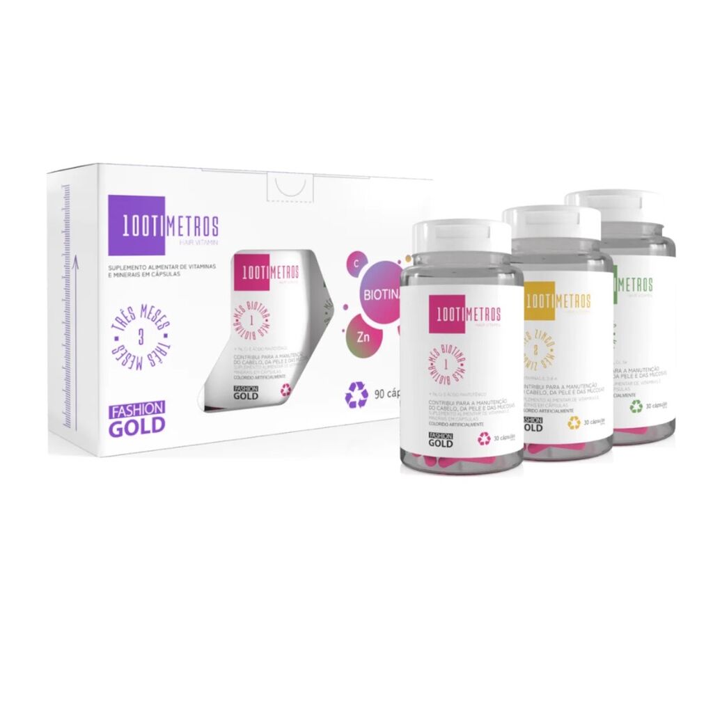 Kit 100timetros 90 c&aacute;psulas 
