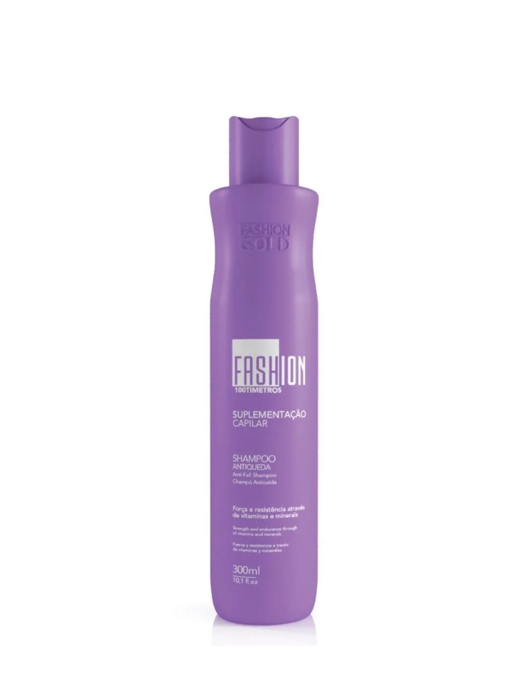 100timetros shampoo Antiqueda capilar 300 ml - fashion gold 