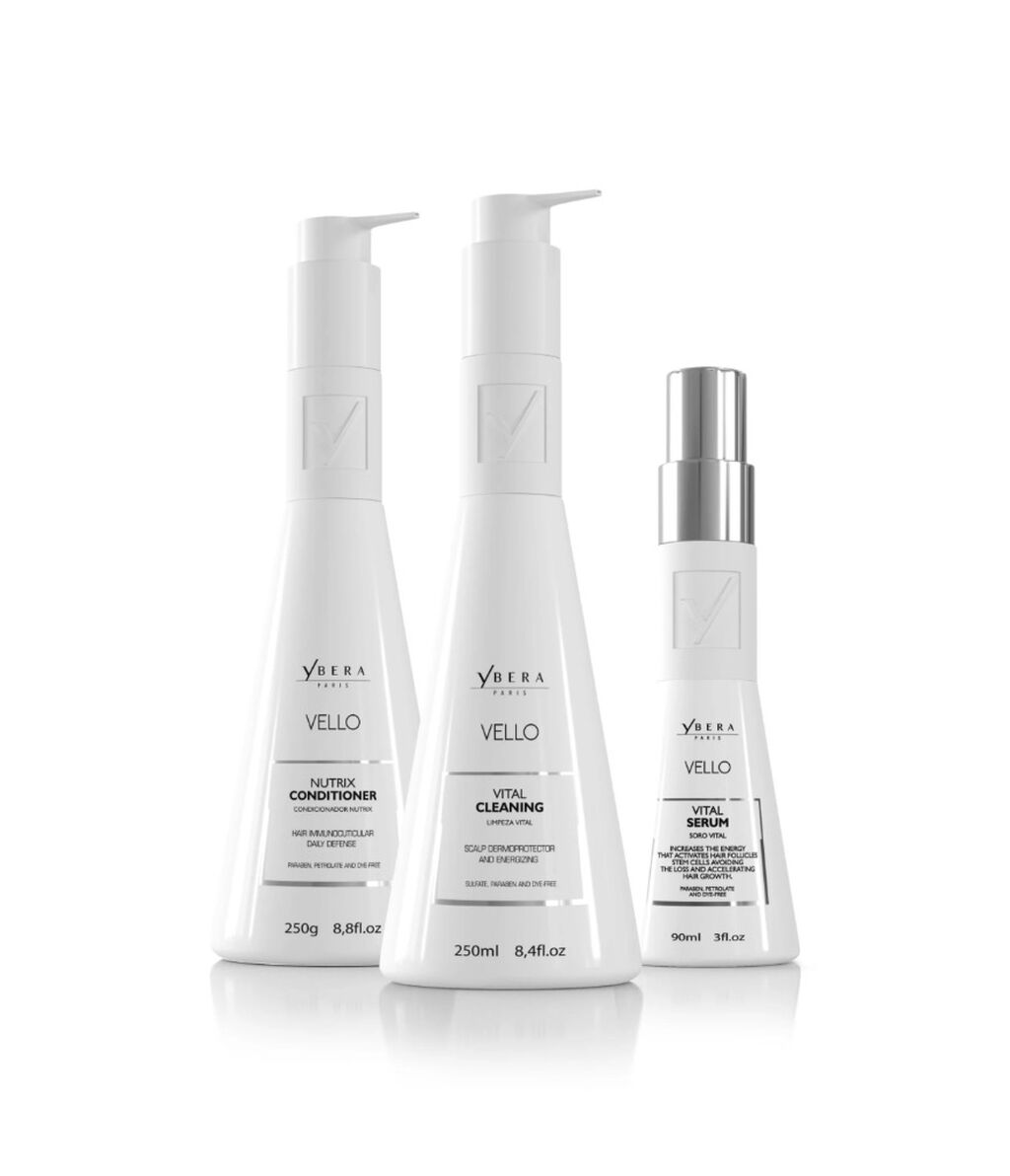 Kit manuten&ccedil;&atilde;o Vital vello com soro Vital vello - Ybera Paris 