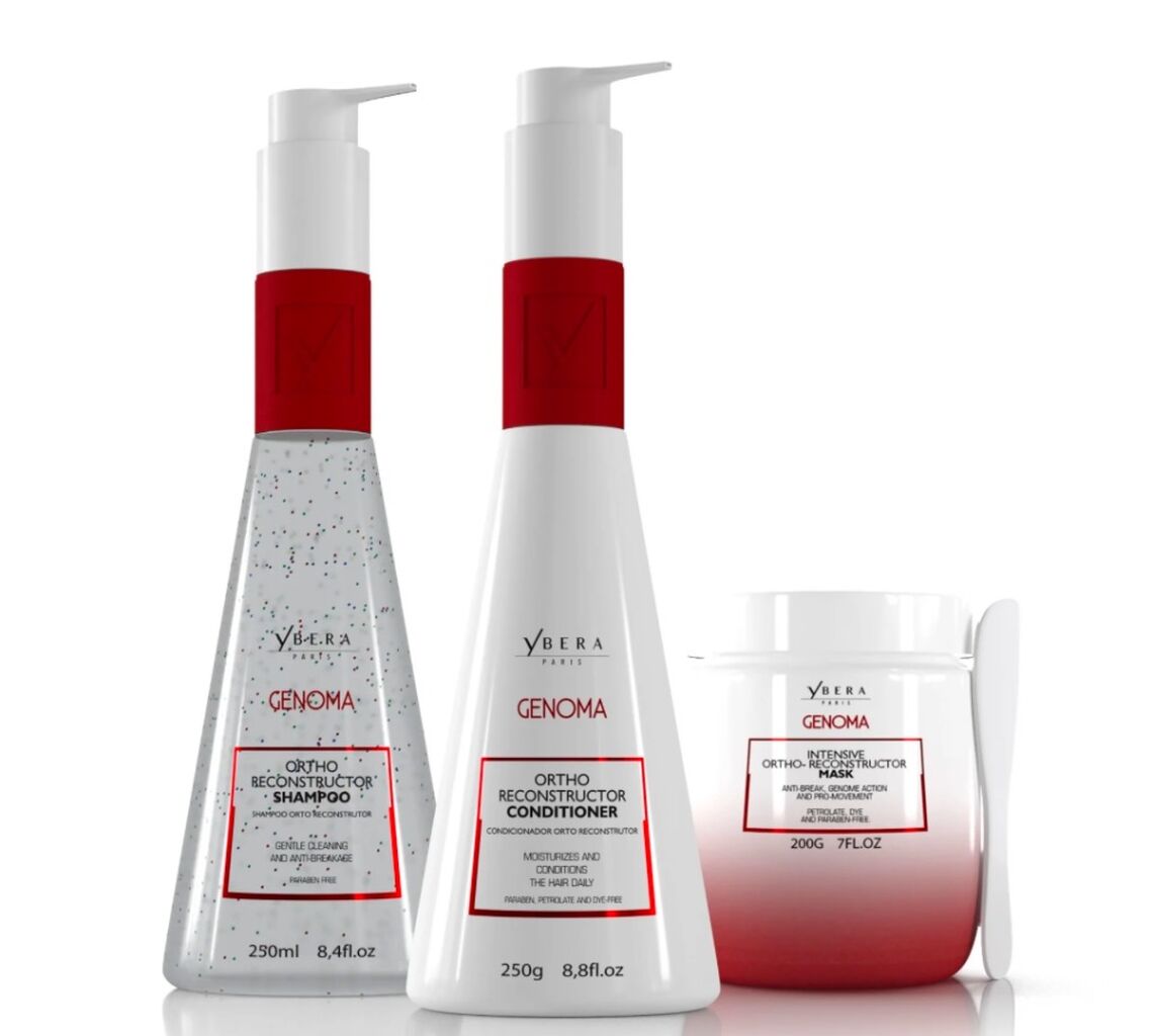 Kit manuten&ccedil;&atilde;o Genoma 250ml/250g - Ybera paris