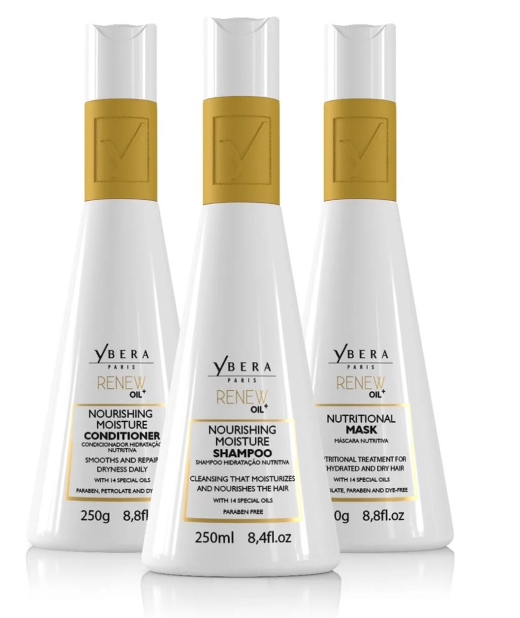 Kit manuten&ccedil;&atilde;o Renew Oil 250ml/250g - Ybera Paris 