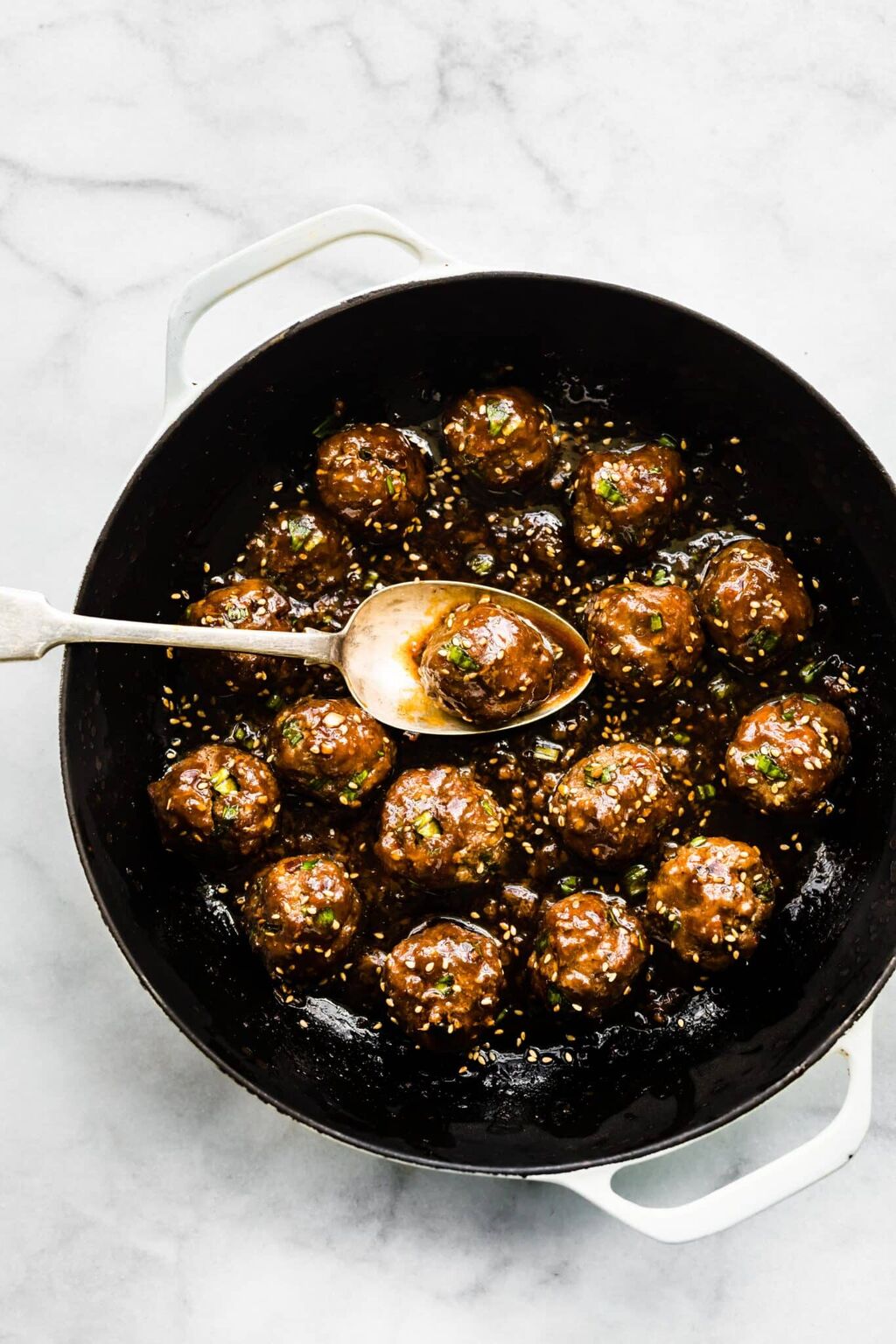 Saucy Asian Meatballs (Gluten-Free) - Cotter Crunch