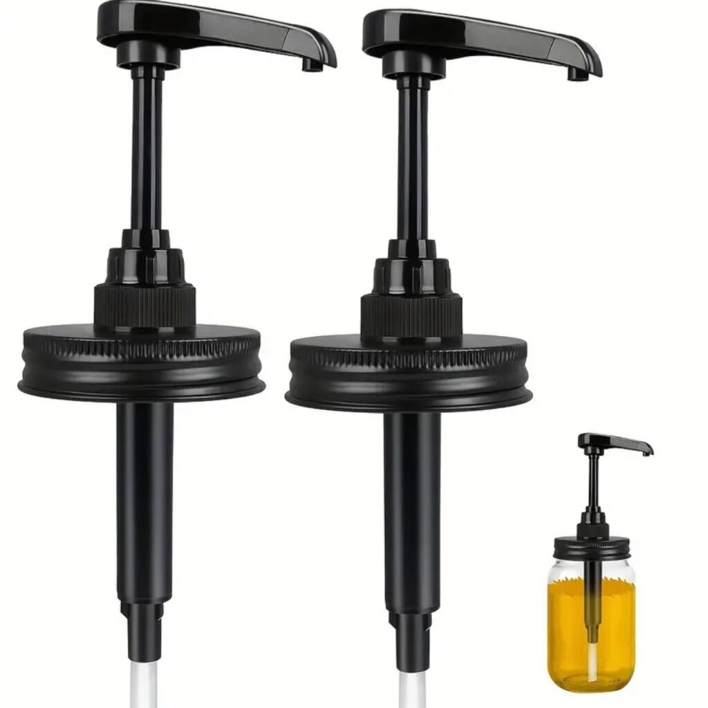 2-Pack Mason Jar Pump Dispensers