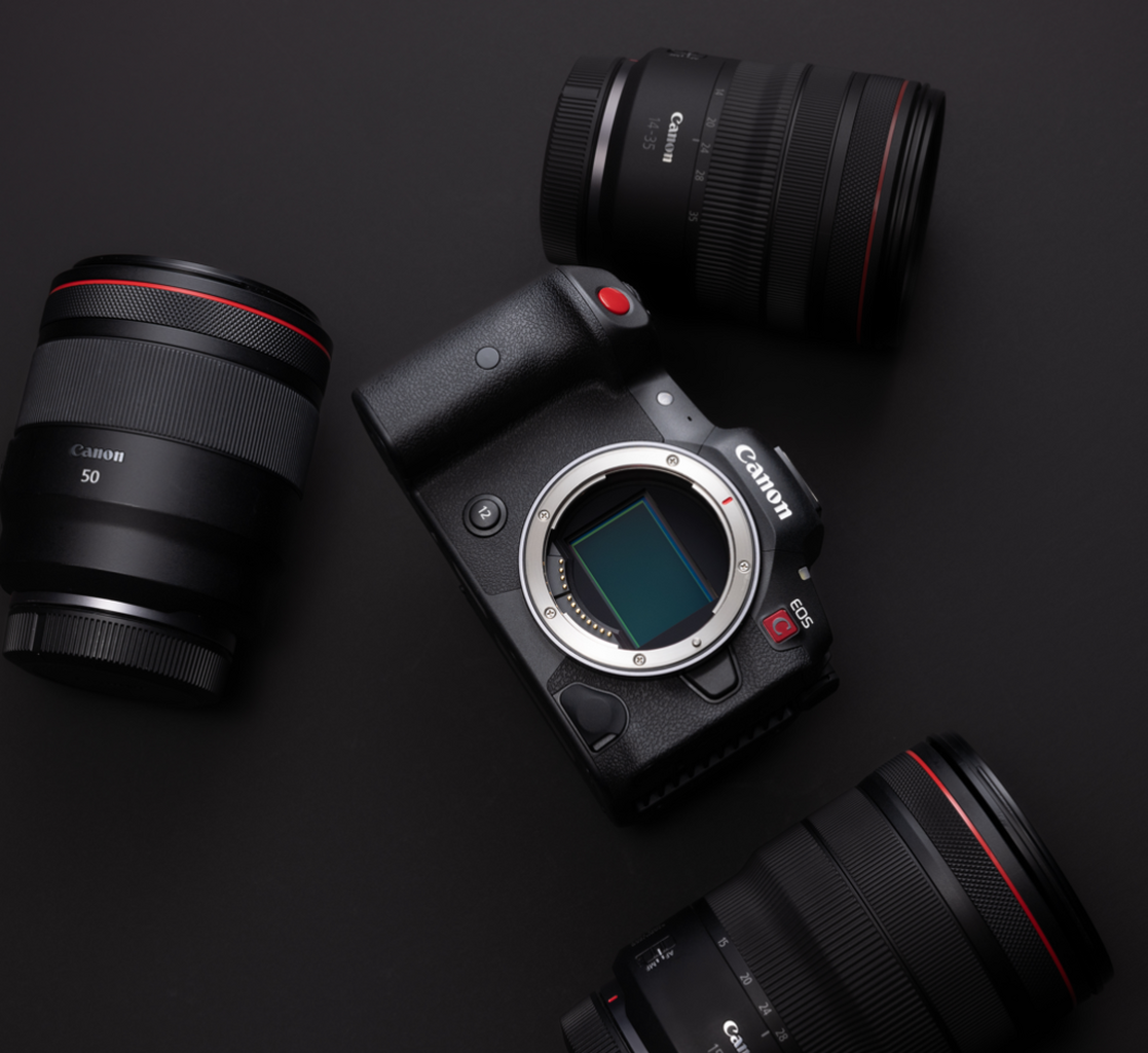 Canon EOS R5C in action