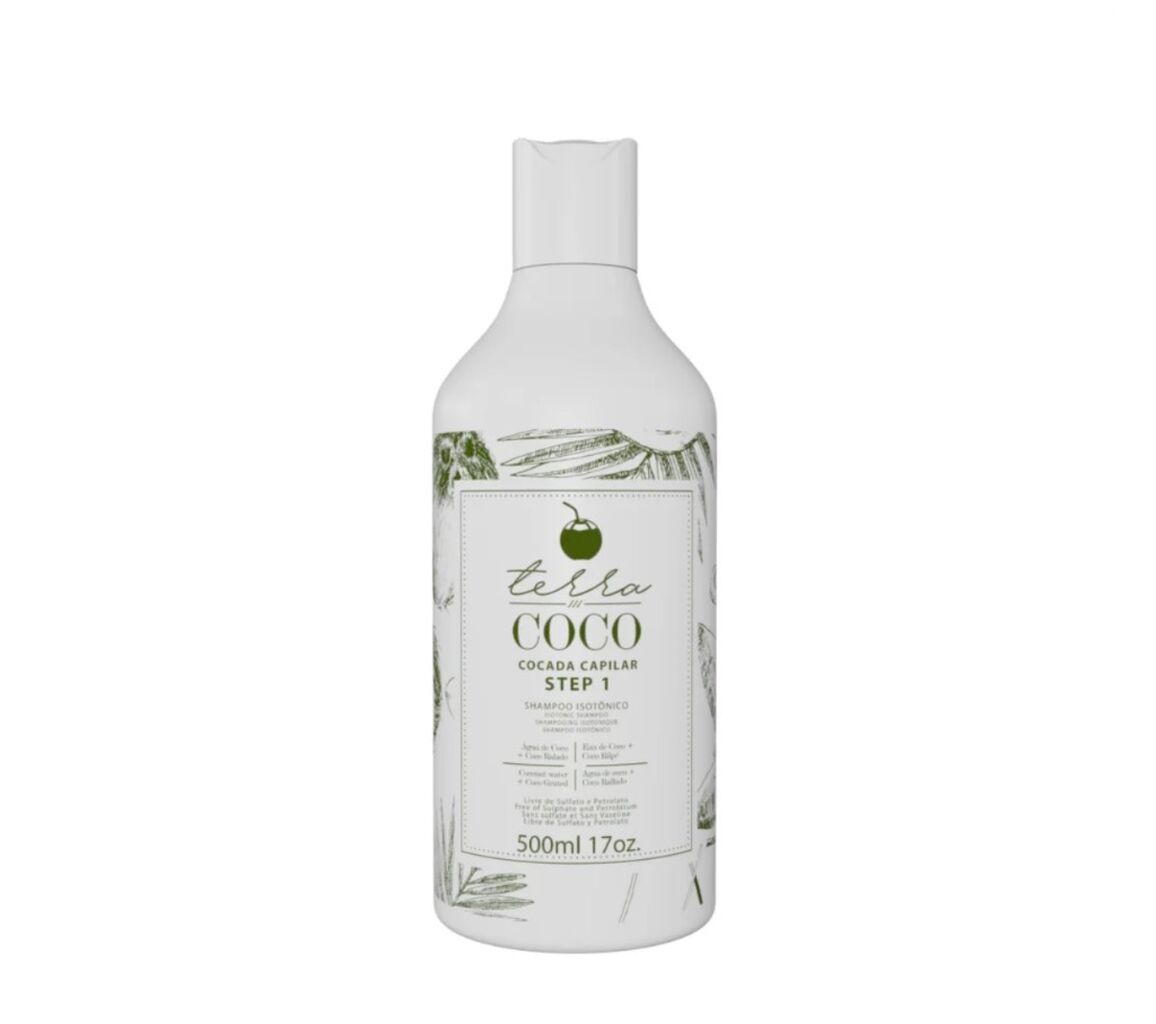 Shampoo isot&ocirc;nico sulfato free 500ml - terra coco