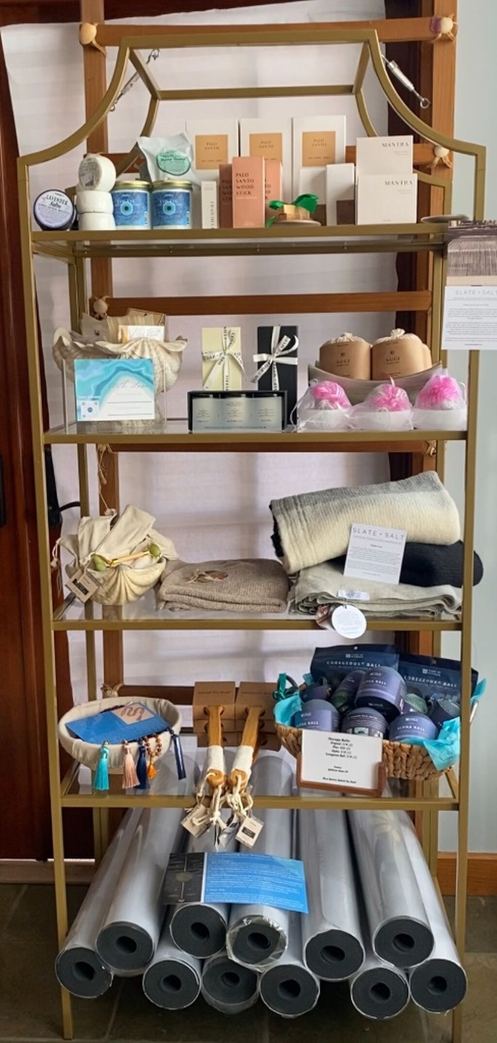 Shop Products for Self Care and pick up at Front Desk