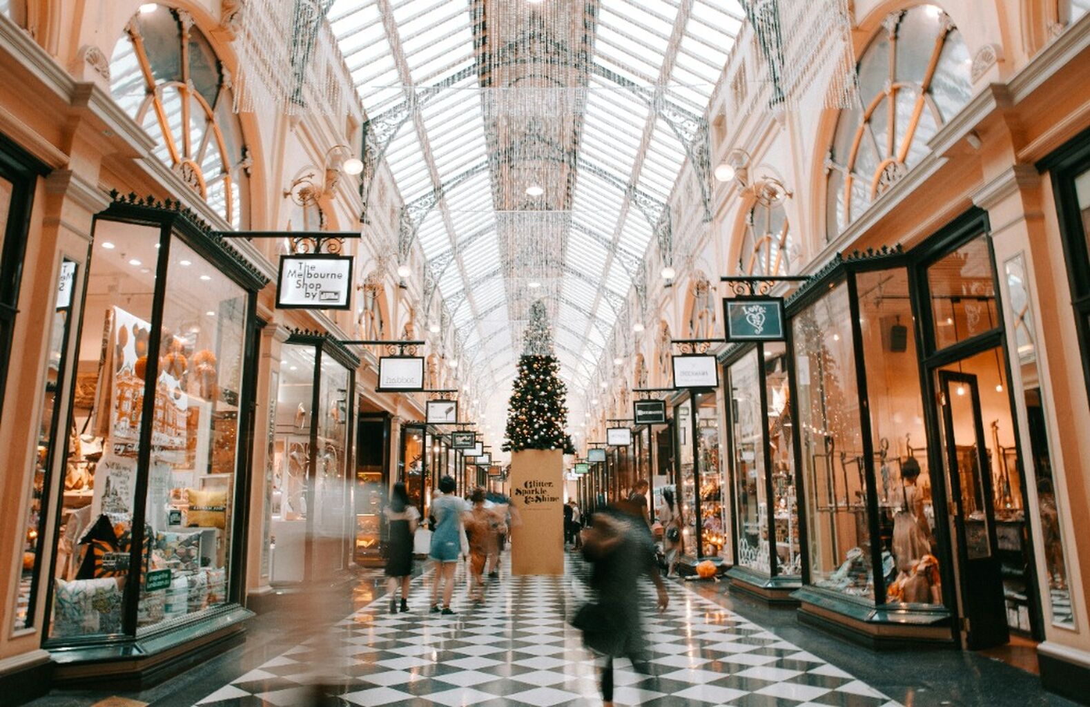 Malls and green space 