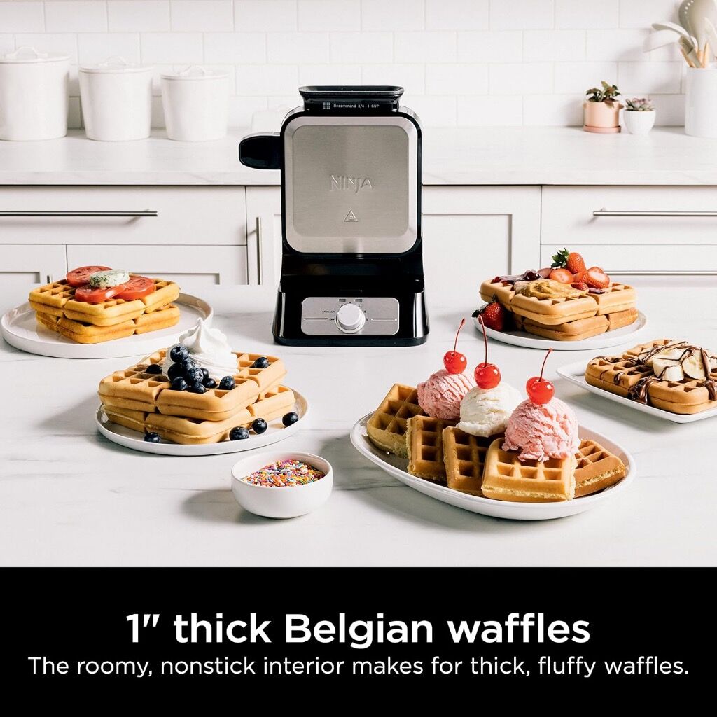 ninja upright waffle maker