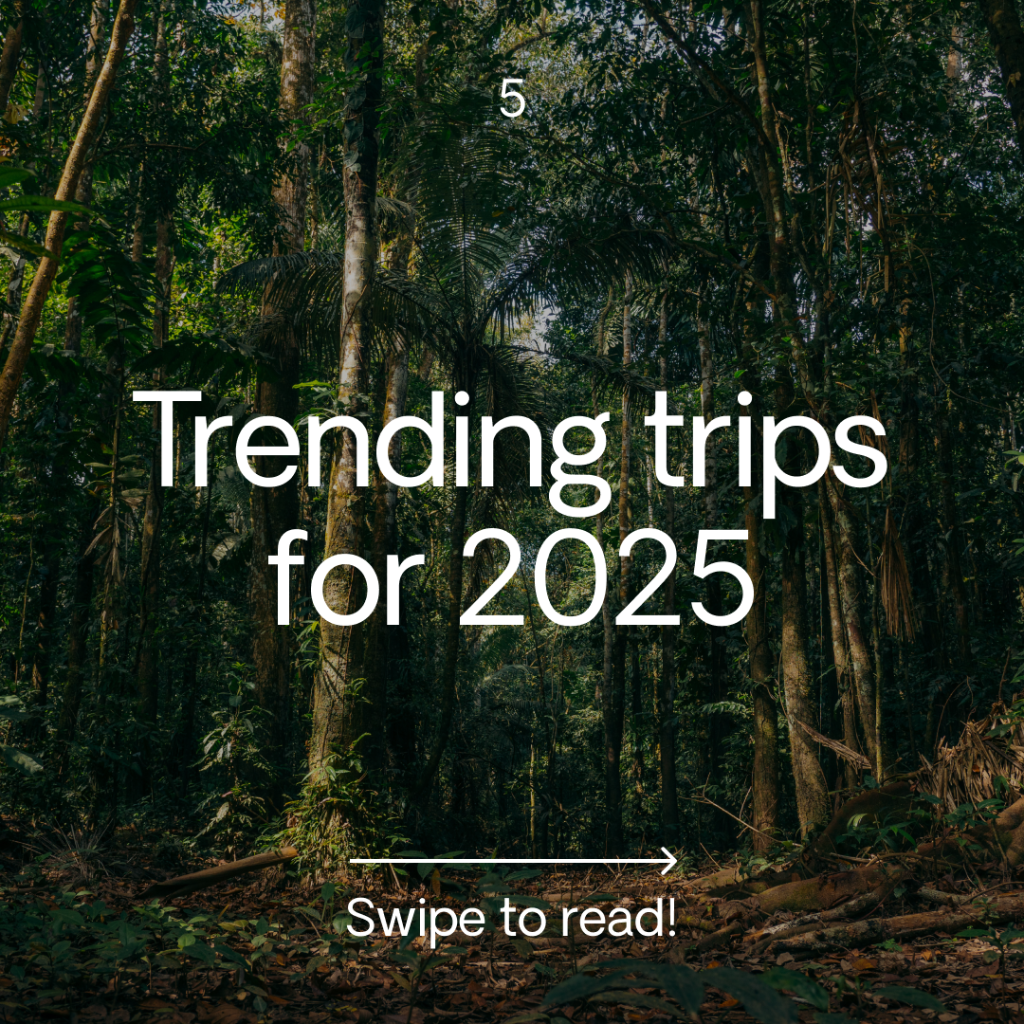 Top 5 destinations