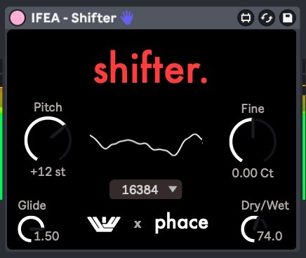 FREE MAX4LIVE PLUGIN: SHIFTER