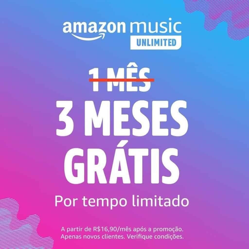 3 Meses de Amazon Music Unlimited 🔥