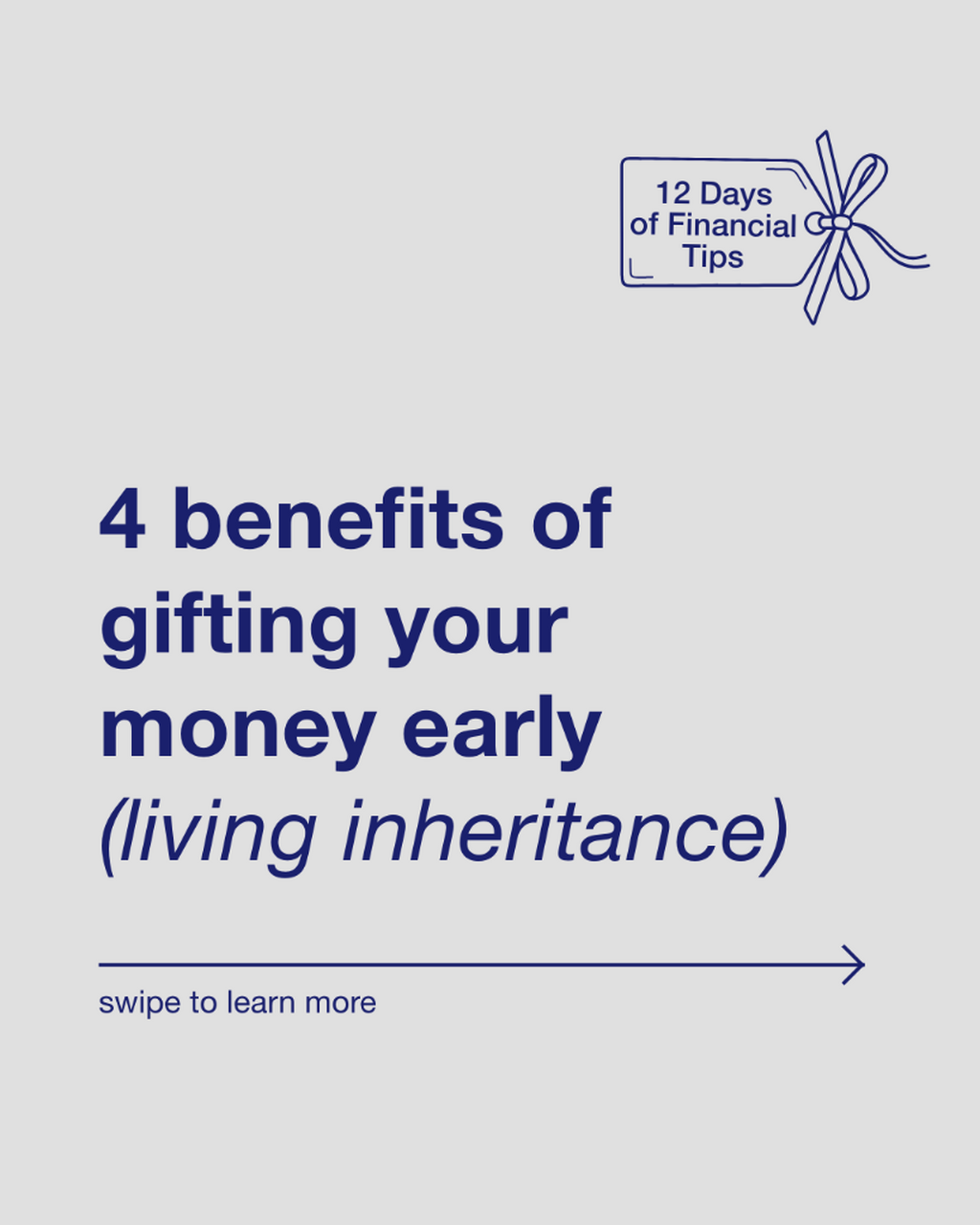 An education member&rsquo;s guide to giving and receiving inheritance money early