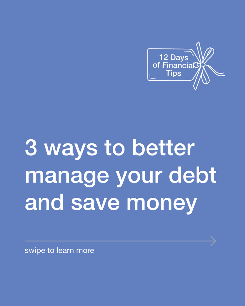 How to better manage your debt and save money