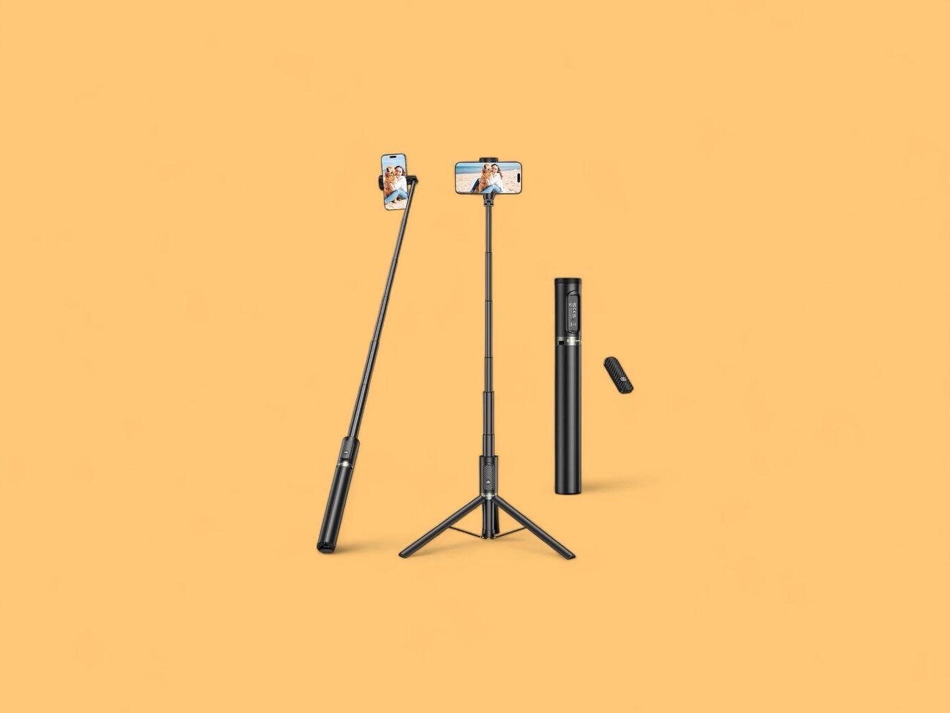 Syncwire 62" Tripod: Best Phone Selfie Stick & Pocket Tripod
