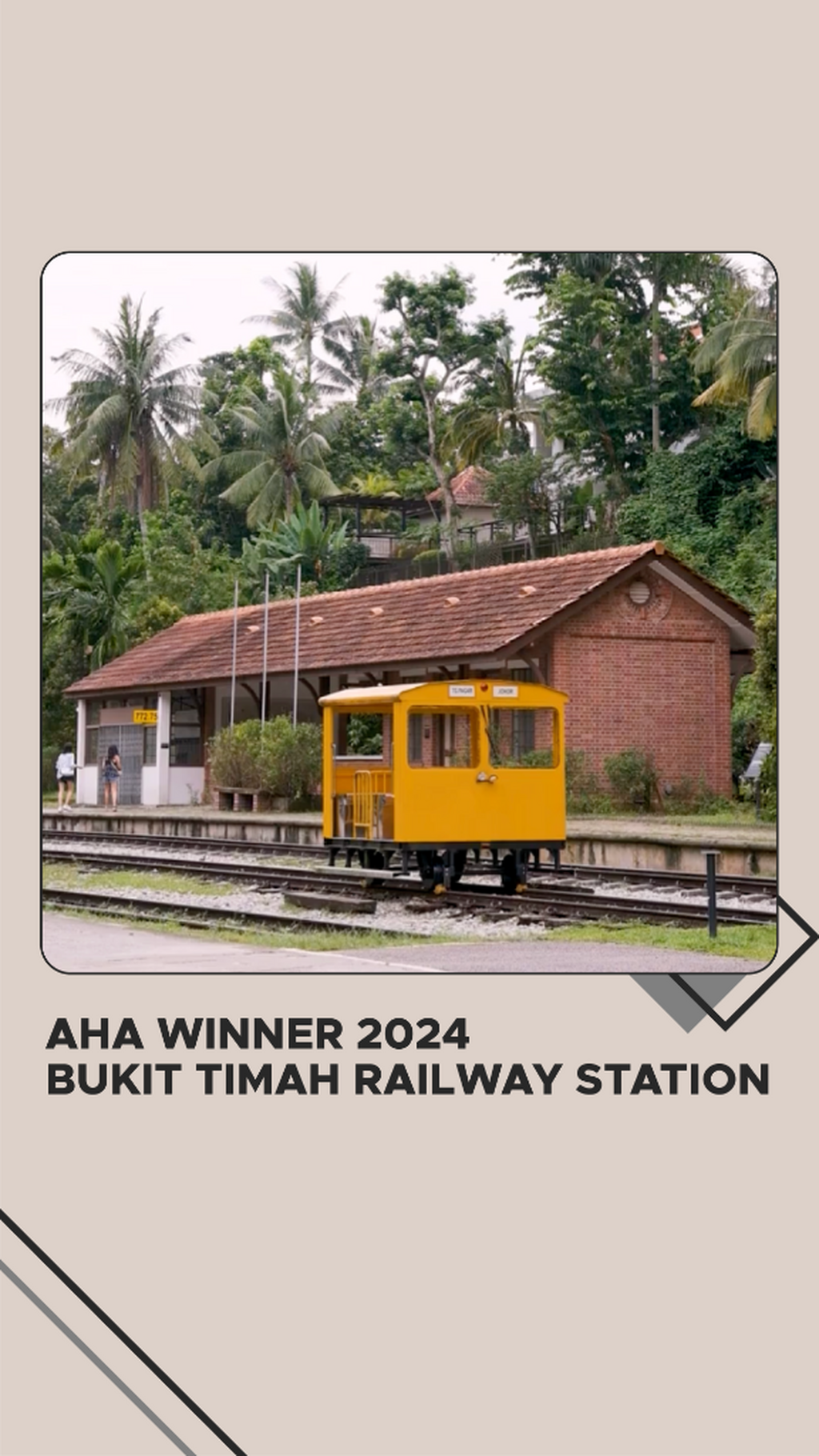 AHA: Bukit Timah Railway Station