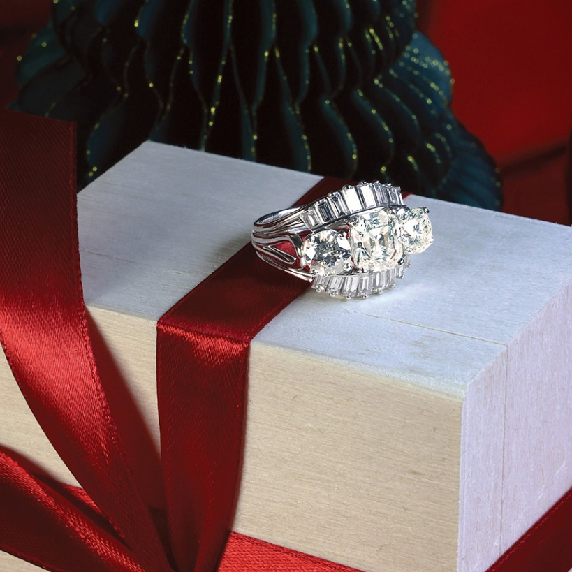 Diamond Platinum Ring