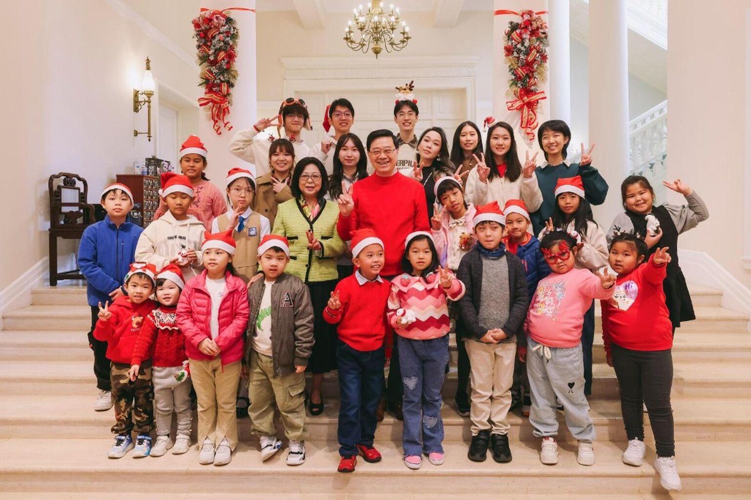 A special holiday party hosted at the Chief Executive&rsquo;s concierge house