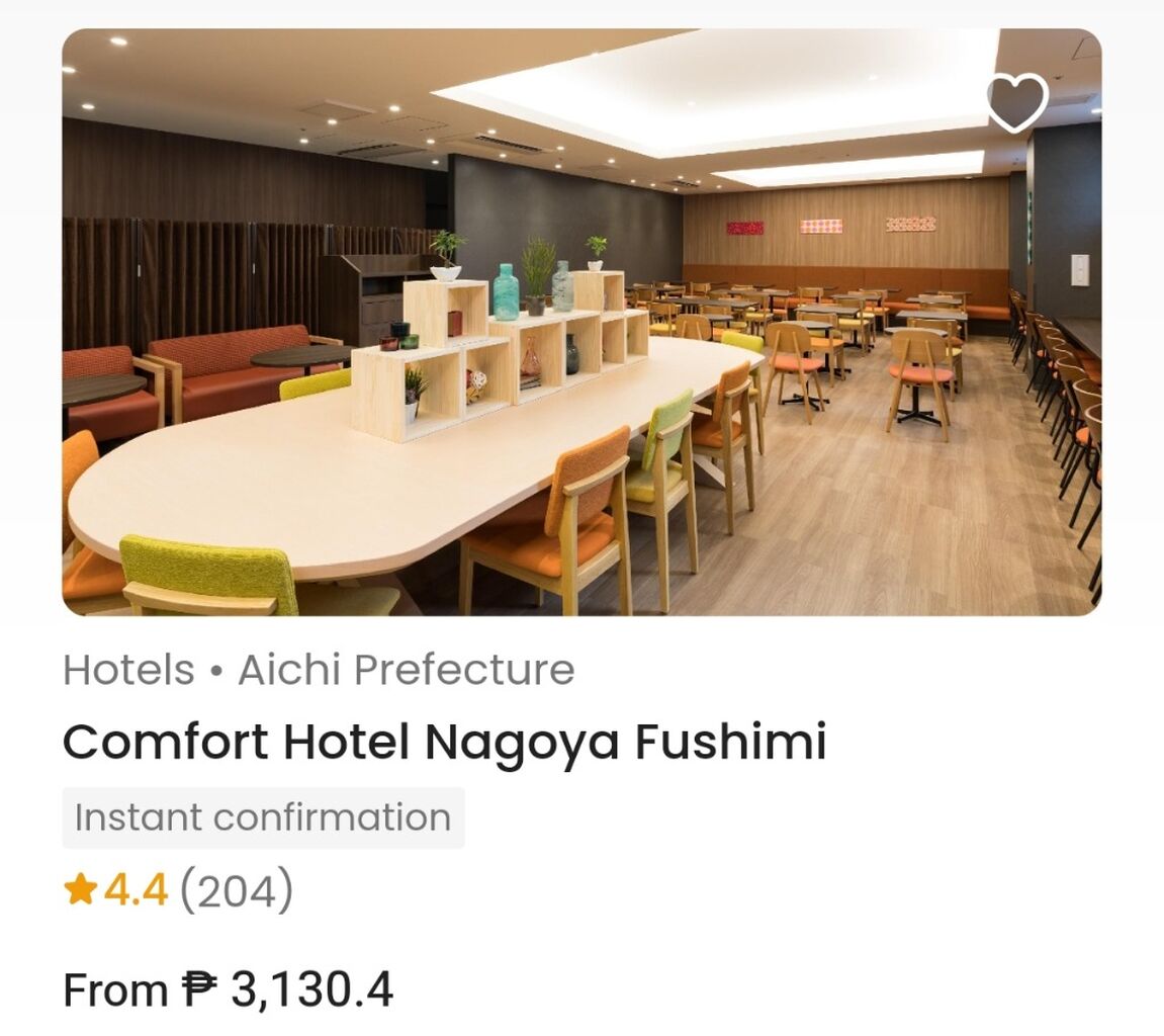 Comfort Hotel [NAGOYA]