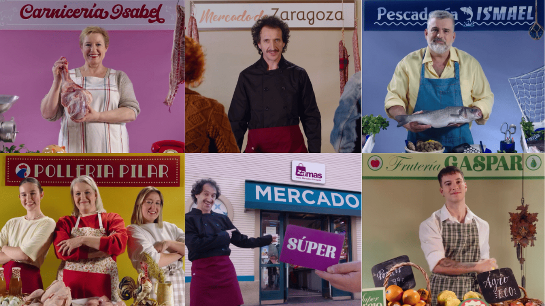 El original spot de ZAMAS para fomentar de manera divertida el consumo en los mercados de Zaragoza