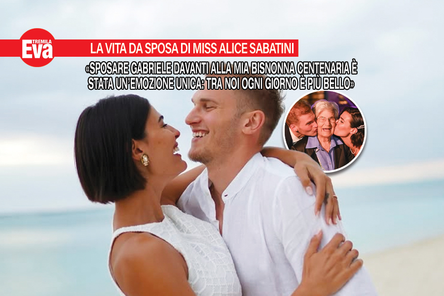 Alice Sabatini: il suo s&igrave; indimenticabile a Gabriele Benetti