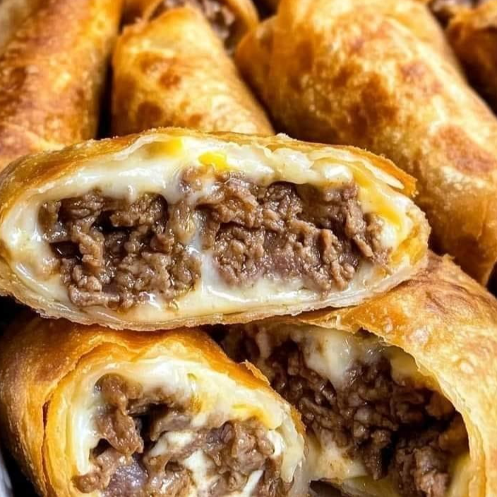 Philly Cheesesteak Egg Rolls