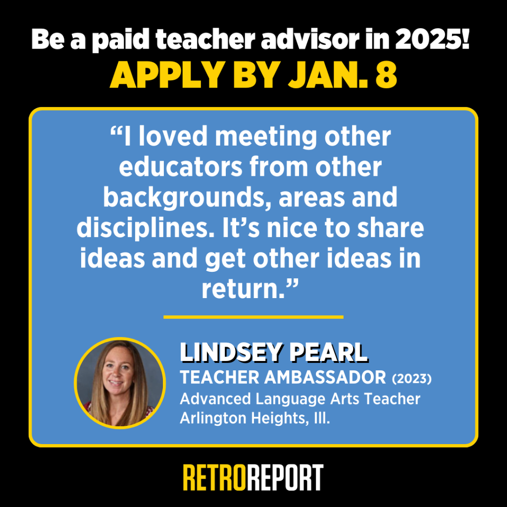 Apply to become a RR teacher advisor 