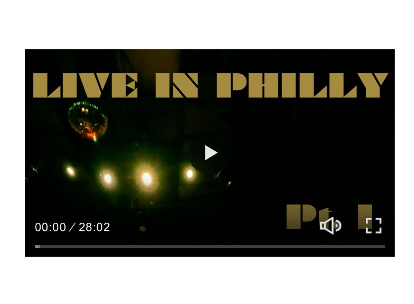 Live in Philly