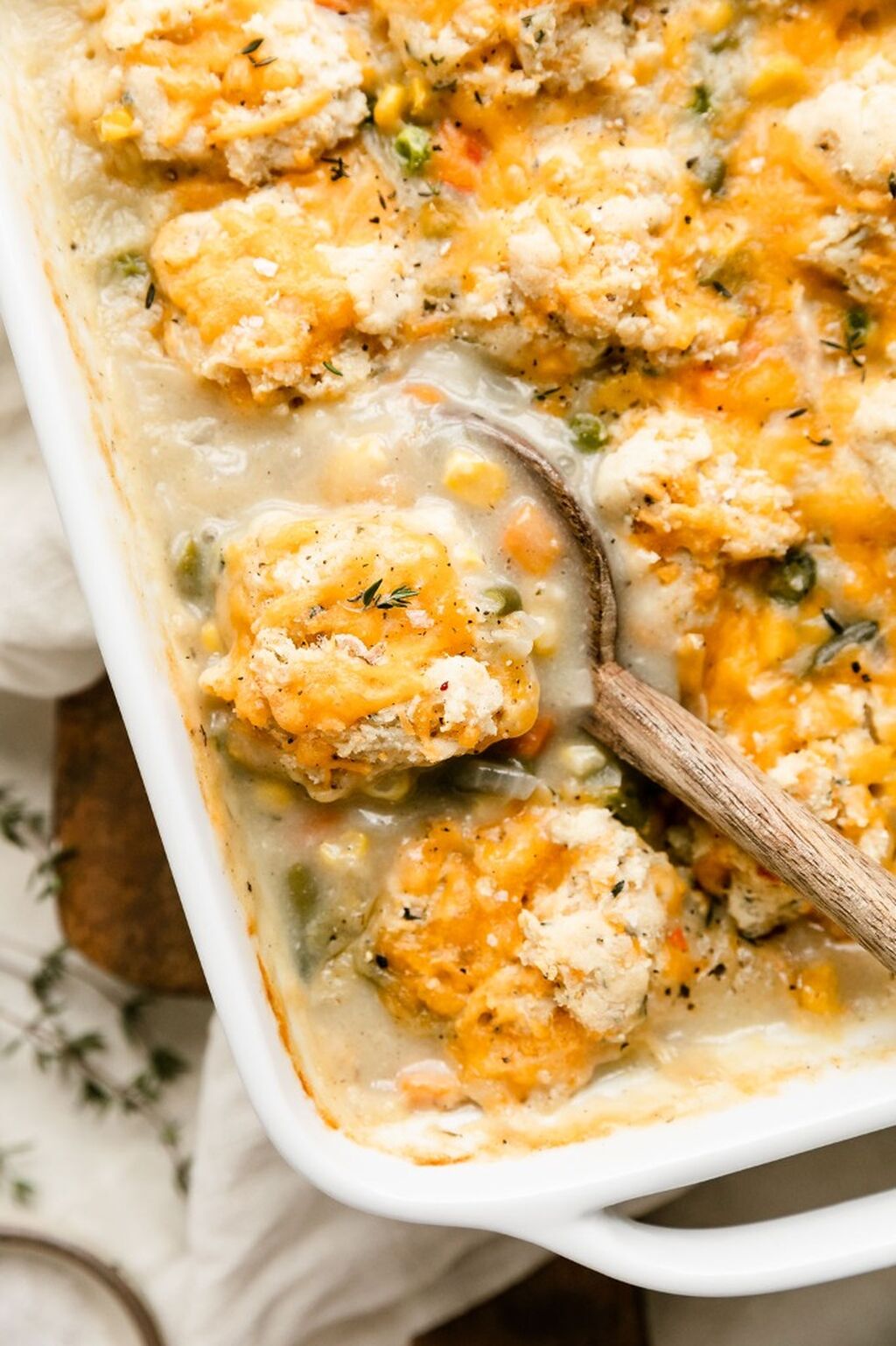 Chicken Pot Pie Casserole