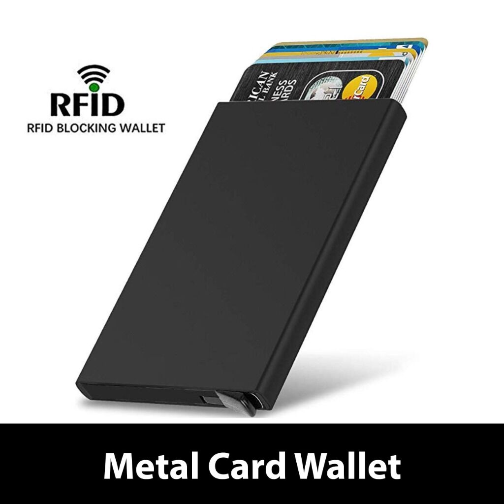 Metal RFID Blocking Card Wallet
