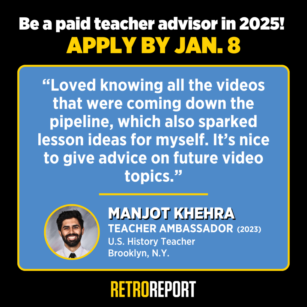Submit your rr teacher advisor application by Jan. 8