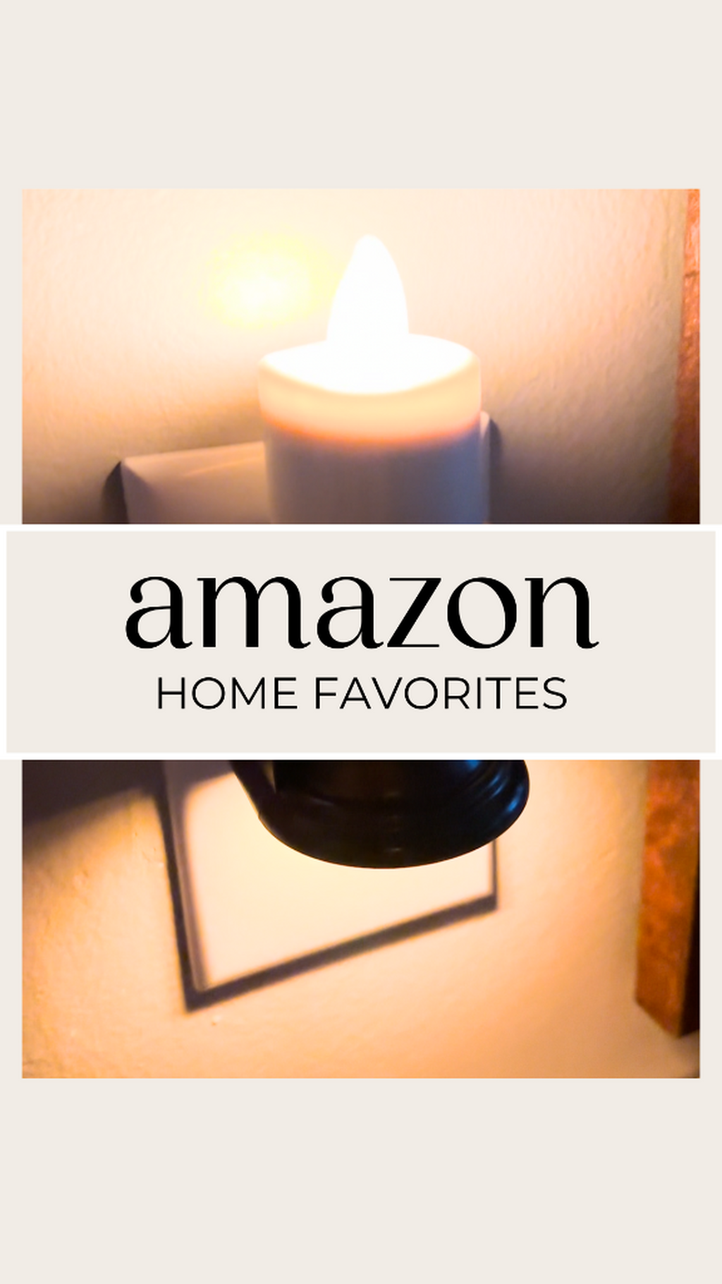 Candle Night Light