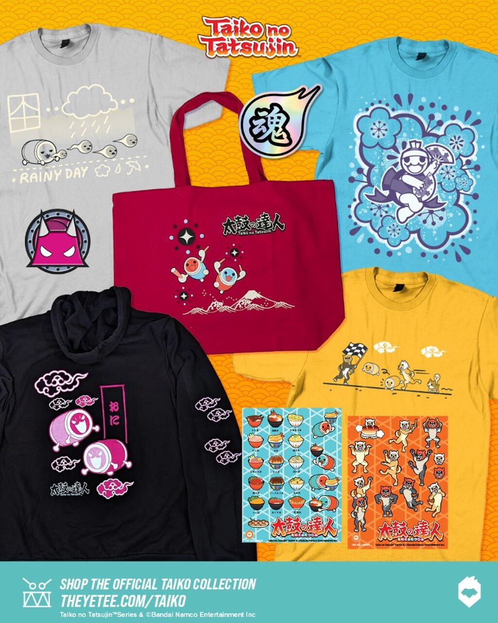 Taiko no Tatsujin Makes an Encore Performance w/ New Merch!
