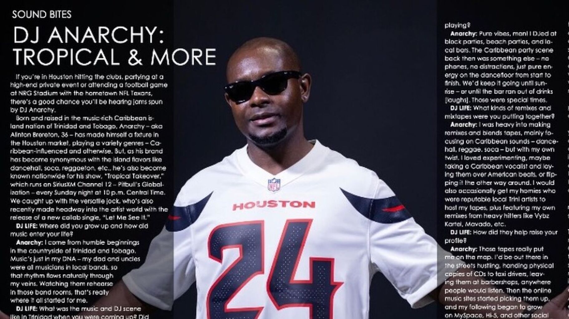 Dj life magazine feature