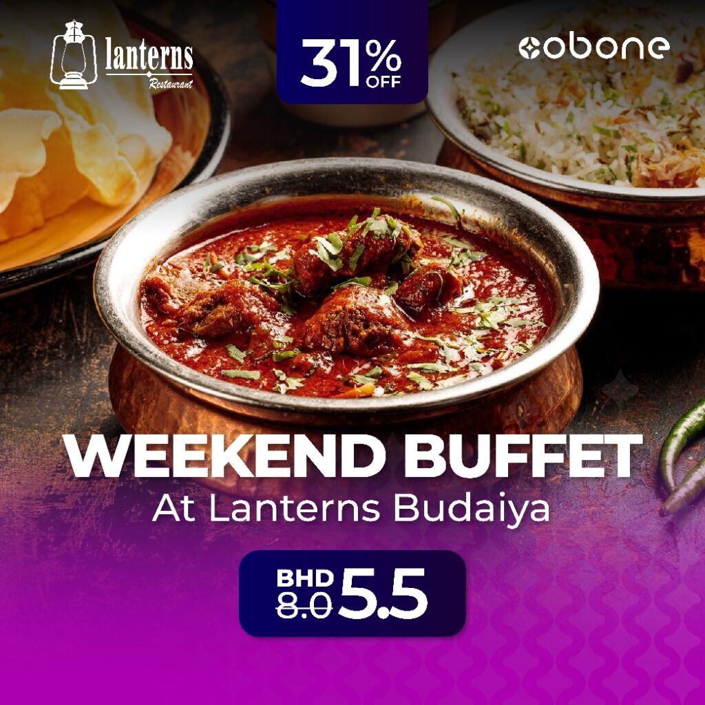 Weekend buffet at Lanterns Budaiya 