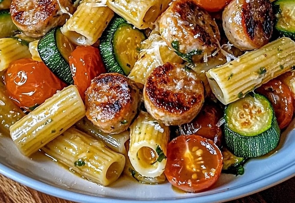 Zesty One-Pot Sausage Primavera