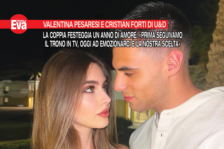 Cristian Forti e Valentina Pesaresi, un anno di felicit&agrave;