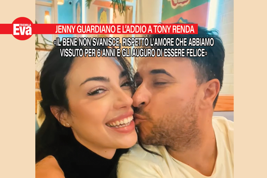 Jenny Guardiano: &laquo;non cancello i momenti belli con Tony&raquo;