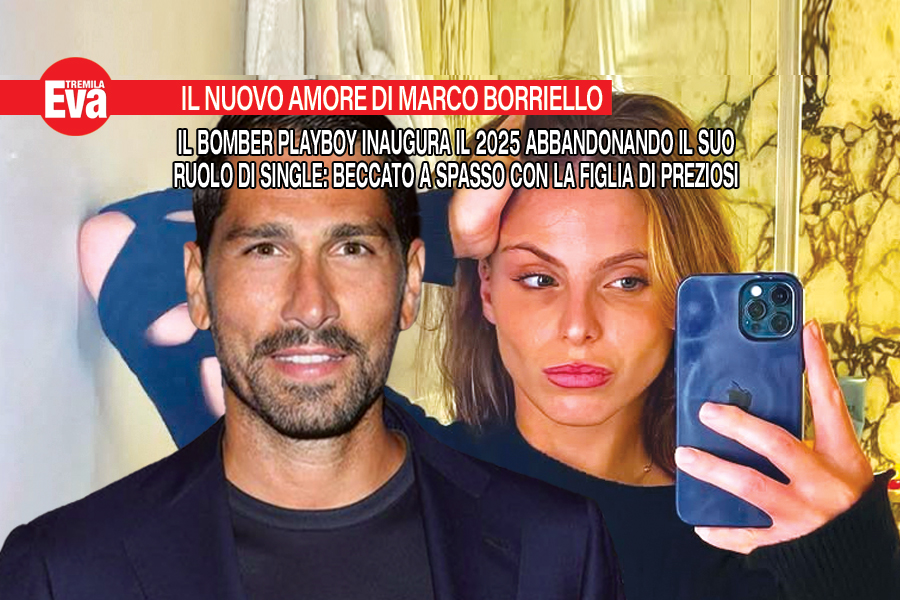 Marco Borriello e Eleonora Preziosi: dolci scatti a Milano