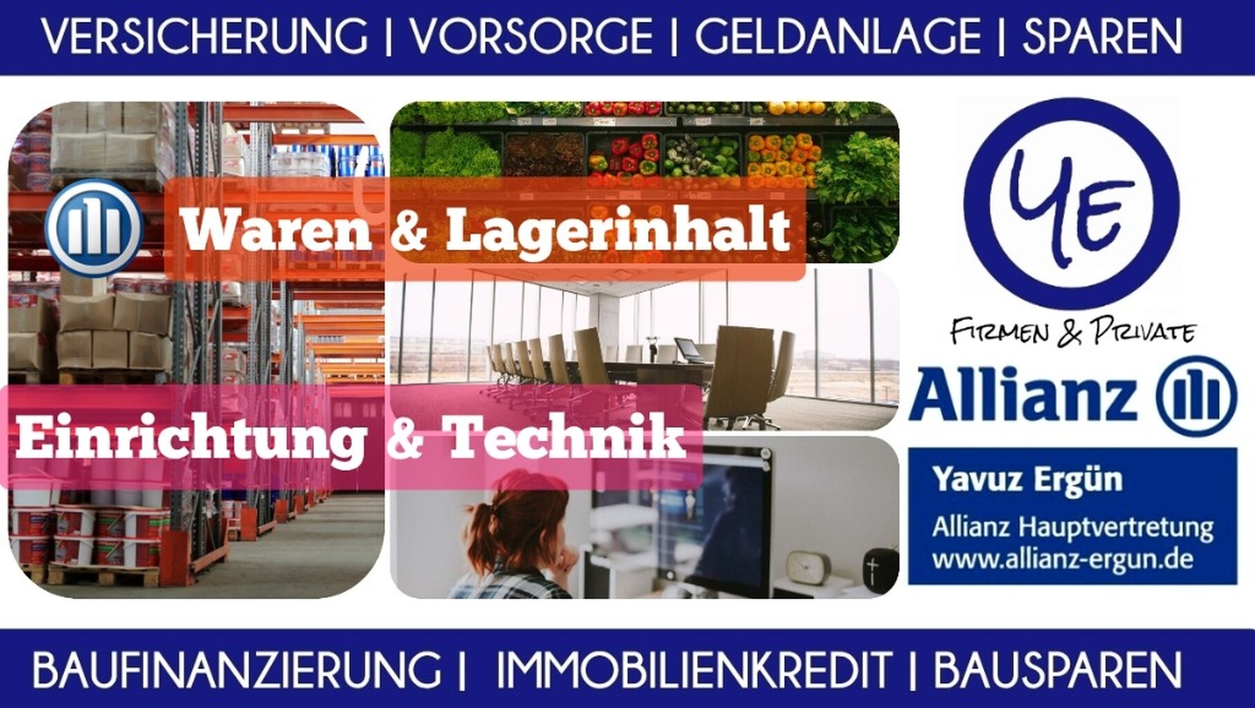 Inhalt, Waren, Einrichtung, Technik versichern