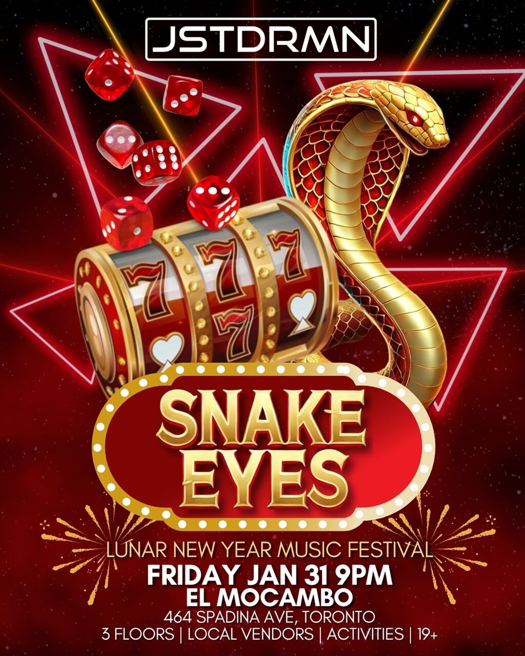 🐍Snake Eyes: Lunar New Year Festival 👀
