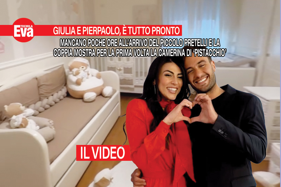 Giulia Salemi e Pierpaolo Pretelli, pronti per 'Pistacchio'