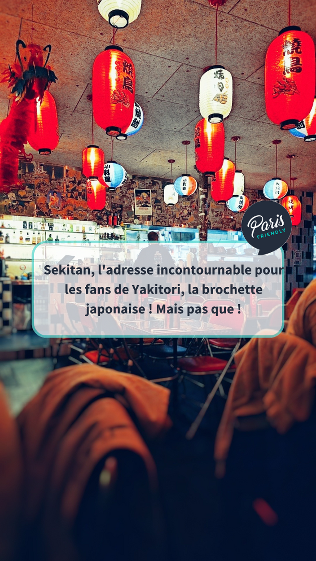 Sekitan, l'adresse incontournable pour les fans de Yakitori, la brochette japonaise !