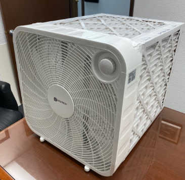DIY box fan filters - Build your own medical-grade air purifier on the cheap. EASY, HIGH IMPACT.
