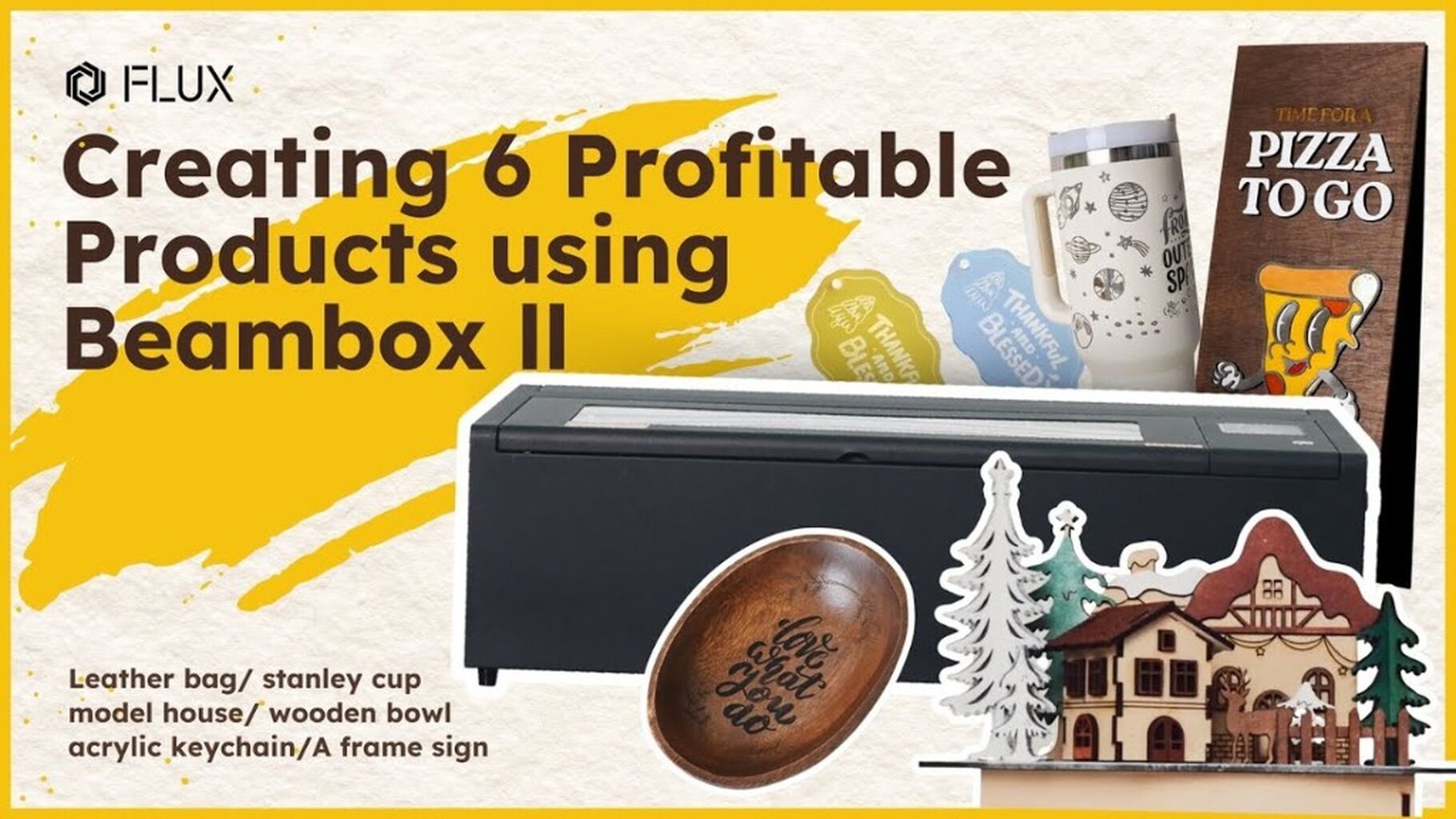 Beambox II | Creating 6 Profitable Products in 3 Minutes